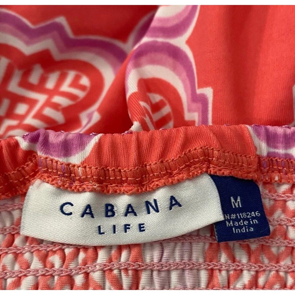 Cabana Life Off-The-Shoulder Sundress UPF 50+ Sun Protective Cover-Up Medium - Picture 8 of 14